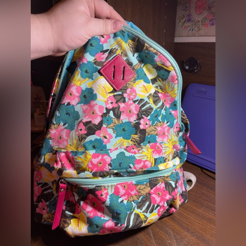 Flower Bookbag